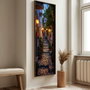 Wallity Pintura Decorativa en MDF con Marco Multicolor 40 x 120 cm